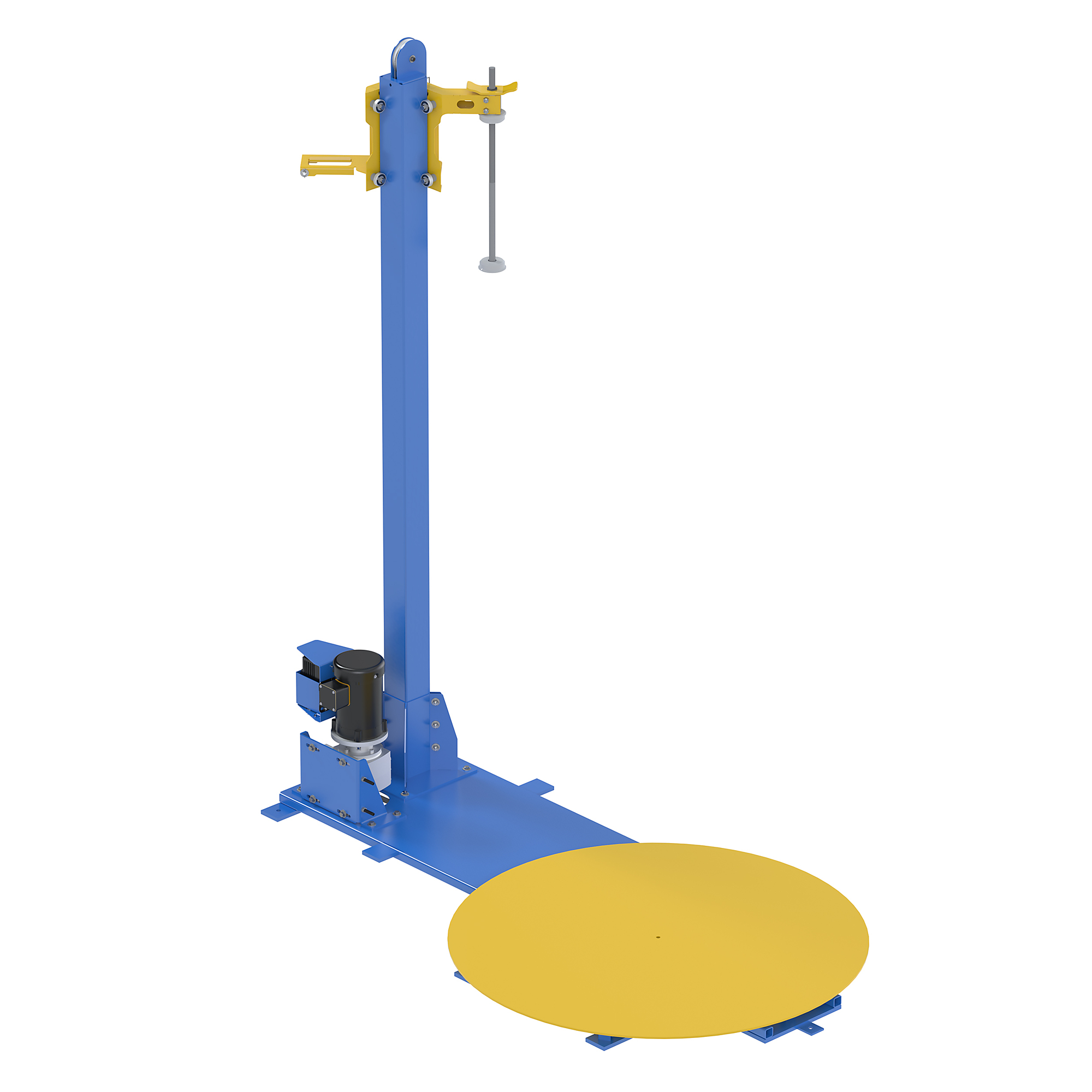 Vestil Semiautomatic Stretch Wrap Machine - 48in. Diameter Turntable, 83in. Max Wrap Height, Model# SWA-48